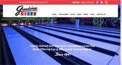 Desktop Screenshot of grandviewbowling.com